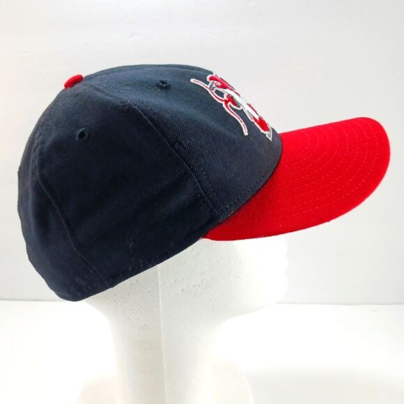 Vintage New Era Hickory Crawdads Fitted Ballcap 7 Men Minor Baseball Pro Line.. - Picture 5 of 9